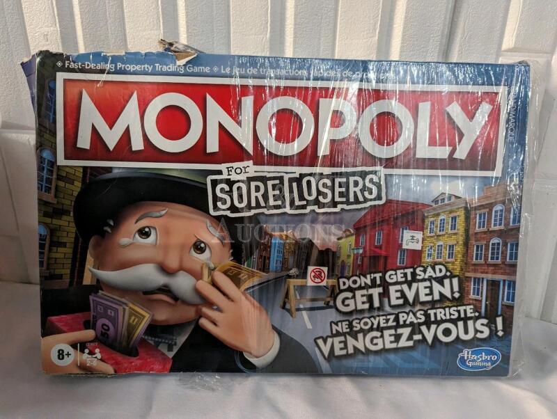 Monopoly for Sore Losers Board Game