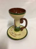 Torquay pottery Chamberstick England