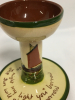 Torquay pottery Chamberstick England - 2