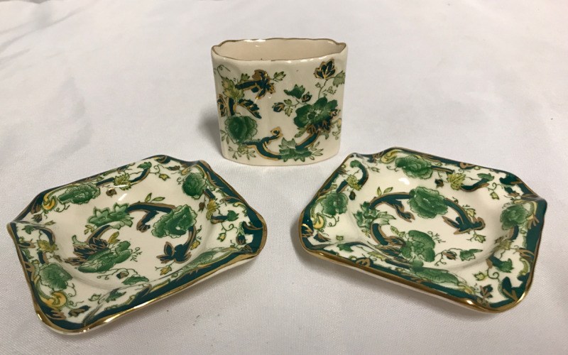 Masons China Smokers Set England