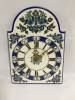Hand Enameled Clock Austria Signed
