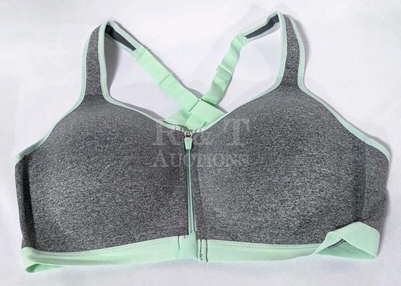 New ATHLETIC WORKS Zip-Front Sports Bra 42DD.