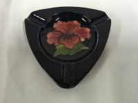 Moorcroft Hibiscus Ashtray England