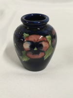 Moorcroft Pansy Vase England