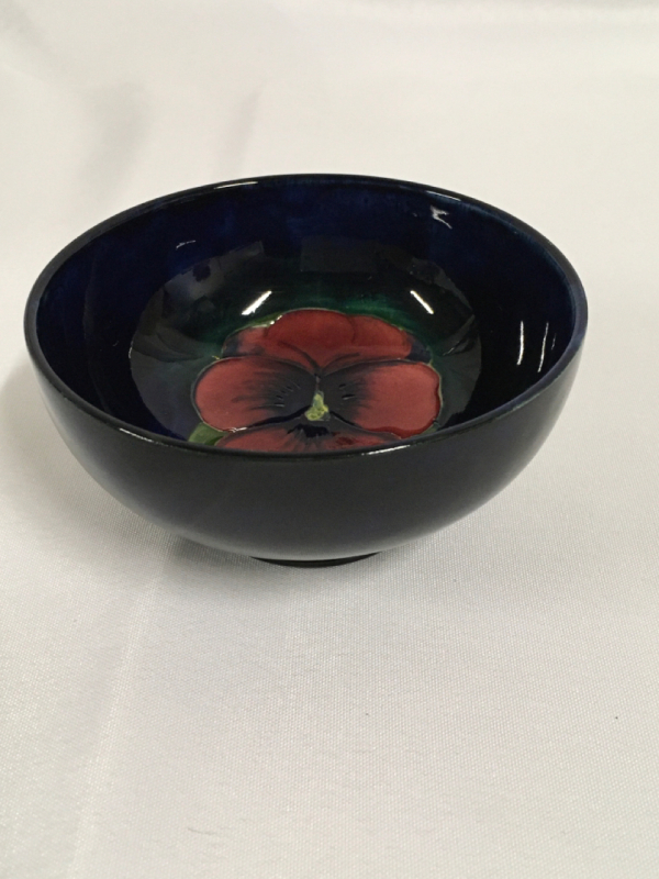 Moorcroft Pansy Bowl c. 1930’s