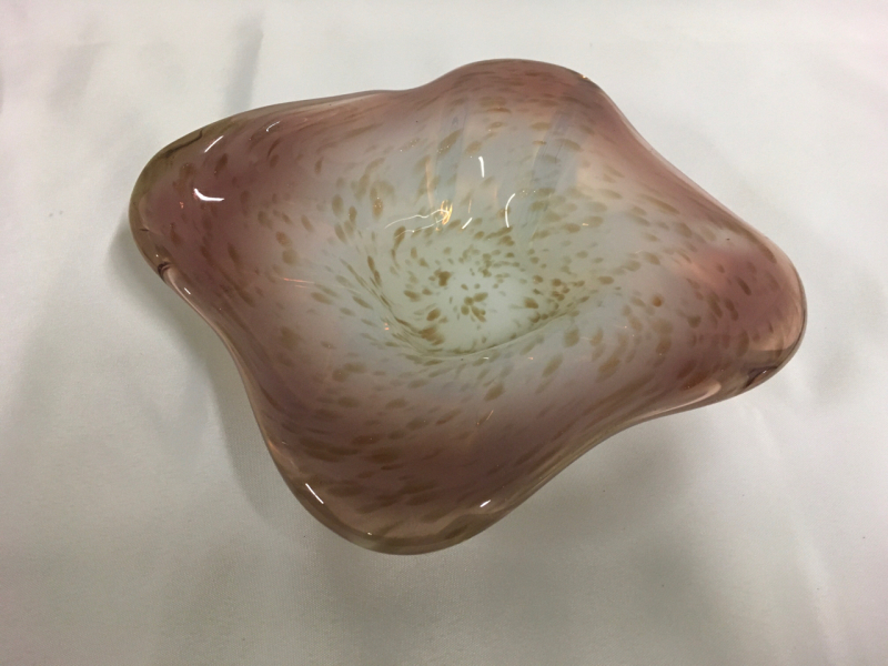 Vintage Murano Art Glass Dish