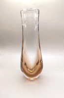 Beautiful Murano Sommerso Vase 11" tall