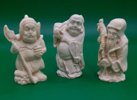Vintage 3 Japanese Figures