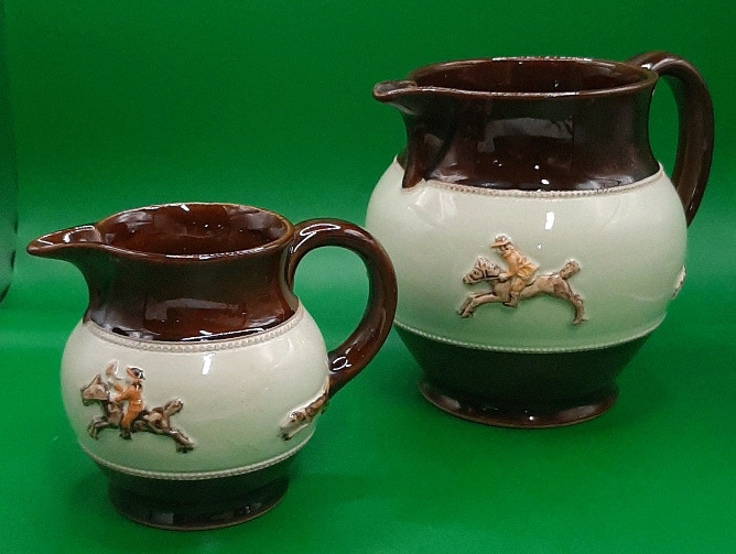 Vintage Bourne Denby Derby Jugs