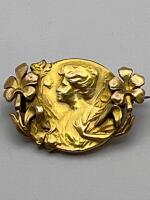 Antique Rare E Dropsy FIX Brooch Spectacular!