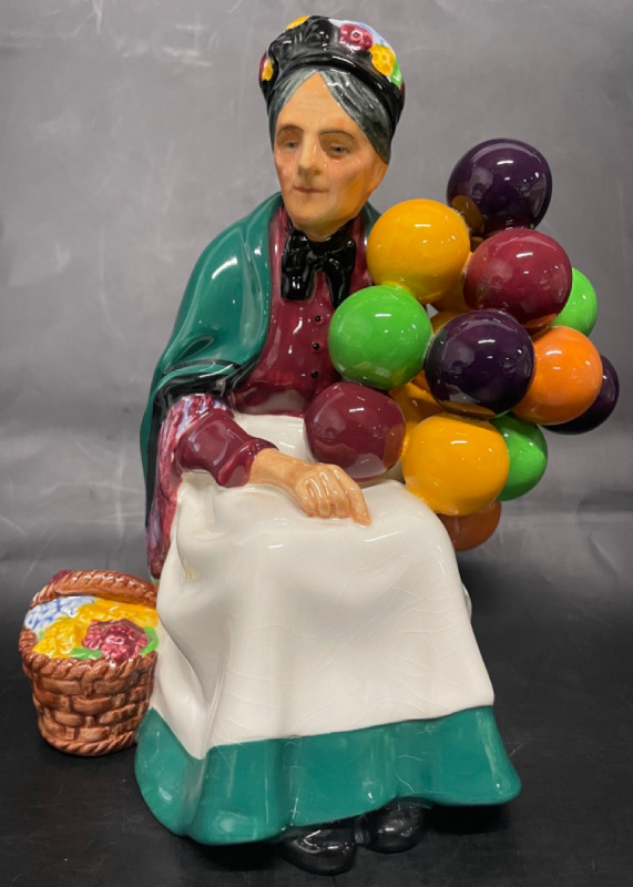 Royal Doulton England HN 1315 The Old Balloon Seller