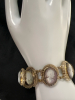 Antique Abalone Shell Cameo Bracelet - 5