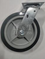 New Wheel with 8" Diameter on Swivel Mount