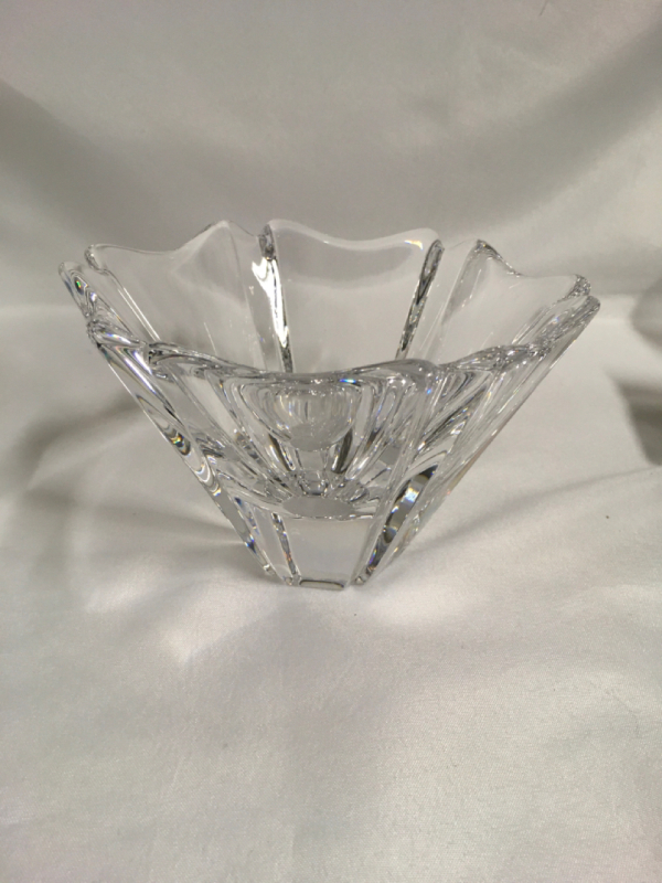 Orrefors Cut Crystal Bowl Sweden