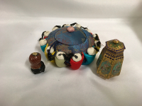 Chinese Sewing Box Cloisonne Items