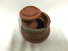 Victorian Prattware Tobacco Jar England - 3