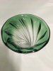 Val St Lambert Green Swirl Vase - 2