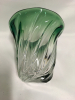 Val St Lambert Green Swirl Vase - 3