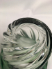 Val St Lambert Green Swirl Vase - 4