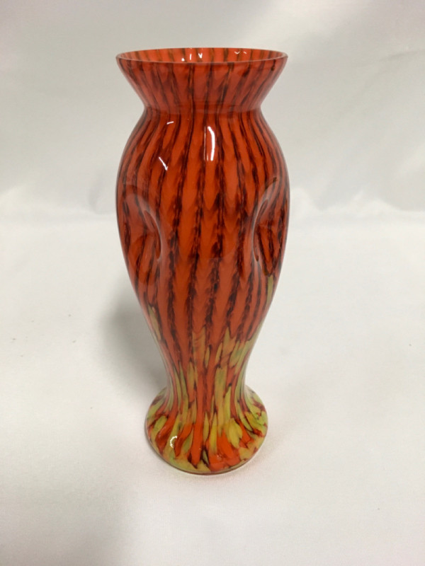 Rindskopf Art Deco Glass Vase