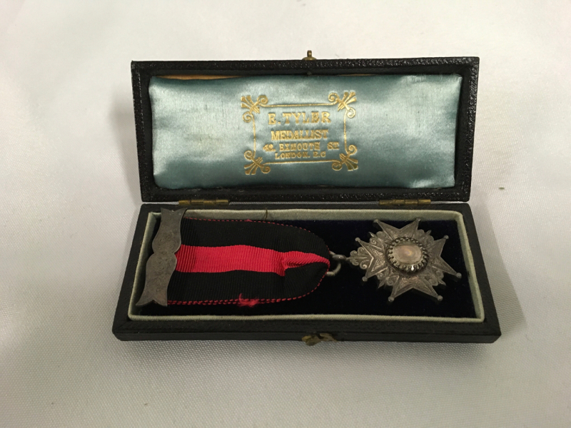 1886 Gymnastics Medal with Case