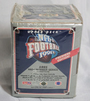1991 Upper Deck NFL Football High Number Series Trading Card Sealed Set