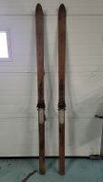 Vintage All Wood Cross Country Skis