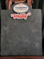 Kraft Philadelphia Cream Cheese Advertising Chalk Board