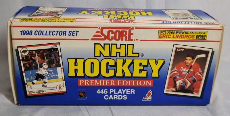 1990 Score NHL Hockey Trading Card Set in Open Box , Premier Edition