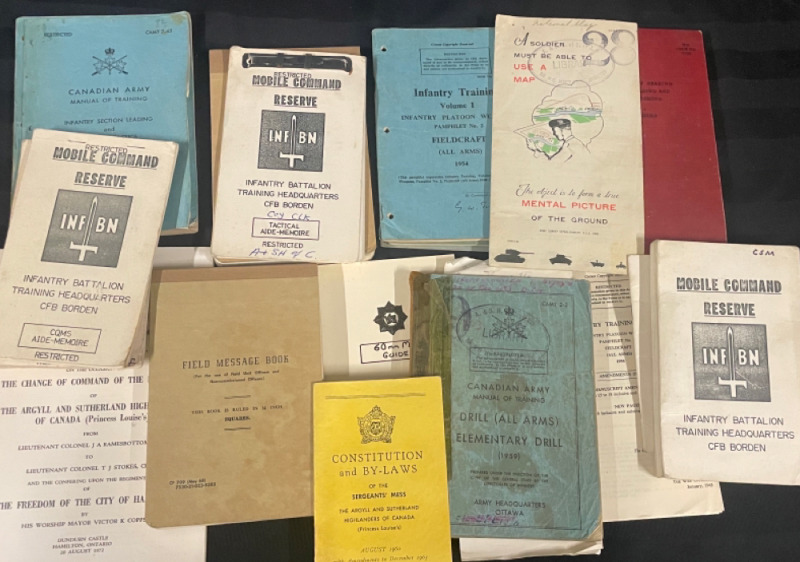 Vintage Canadian Military Handbooks