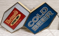 Vintage Rheingold Beer Sign - Lights Up!
