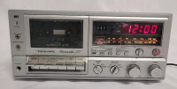 Vintage Realistic Chronosette 237 Cassette Deck / AM/FM Clock Radio Combo