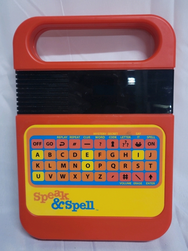 Vintage SPEAK & SPELL Electronic Game . Tested Working