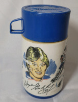 Vintage Aladdin WAYNE GRETZKY #99 Thermos . Pre-Owned age appropriate wear