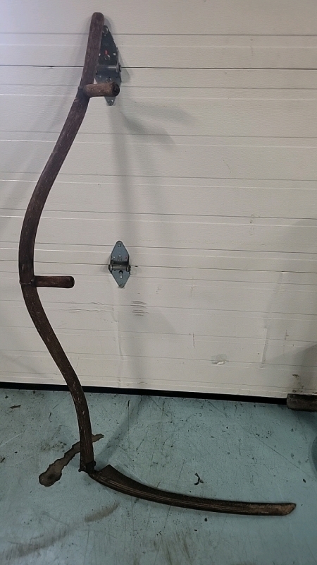 Vintage 2 Handle Scythe - 27" Blade