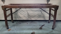 Vintage Beatty Bros BT Tub Bench - Foldable on Castors