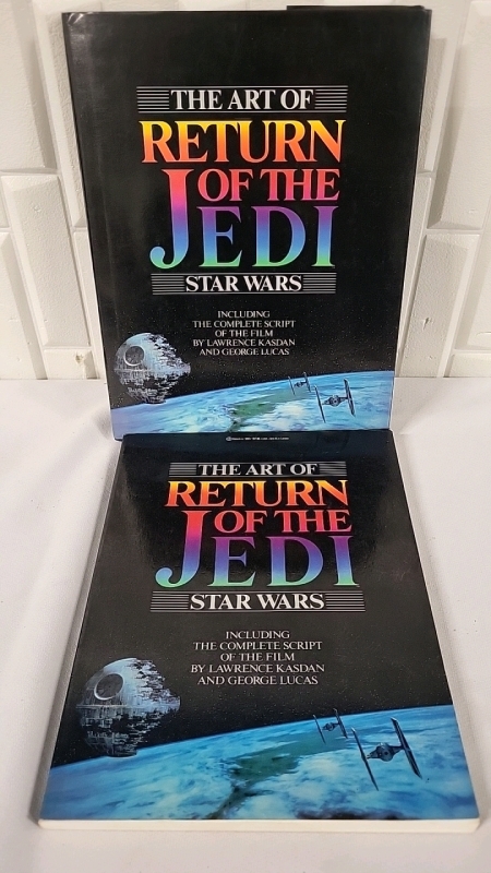 2 Star Wars - Art of Return of the Jedi Books