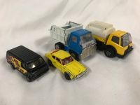 2 Corgi Cars Marx Garbage Truck & Tonka Truck