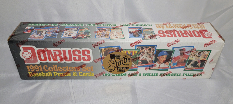 1991 Donruss MLB Baseball Trading Card Sealed Set in Box