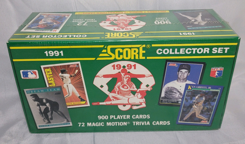 1991 Score MLB Baseball Trading Card Sealed Set in Box