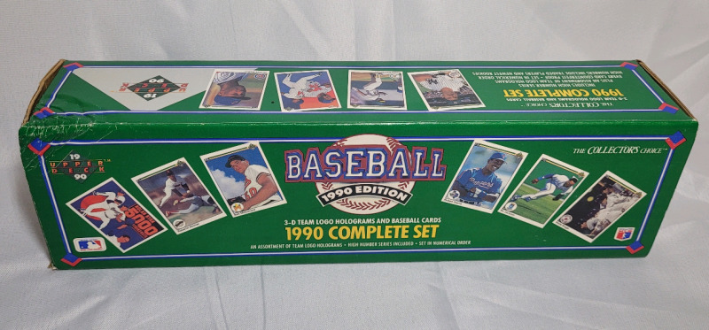 1990 Upper Deck MLB Baseball Trading Card Set in Original Box