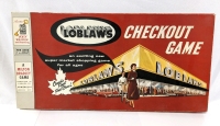 1950's Milton Bradley LOBLAWS Checkout Game