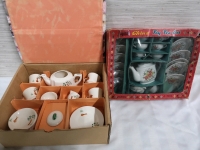 2 Vintage Children's Toy Tea Sets - Japan & England