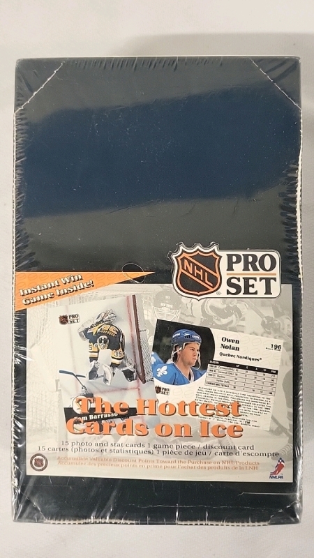 Sealed Box of 36 Packs - 1991 Pro Set NHL Hockey Cards