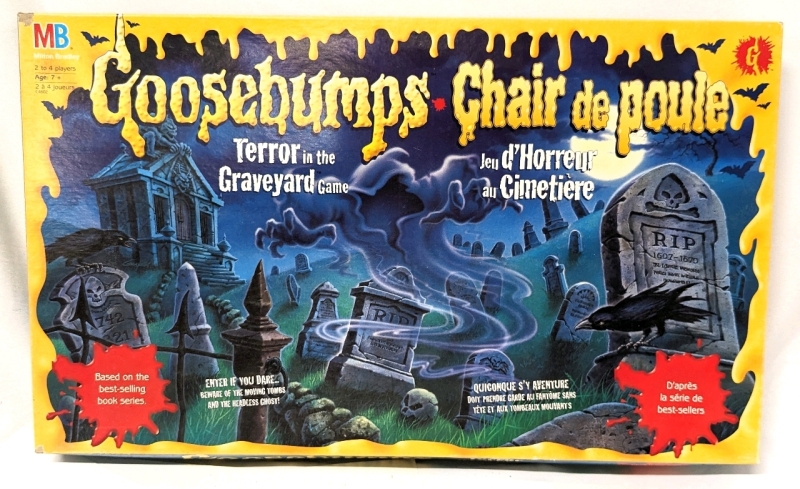 Vintage 1995 GOOSEBUMPS Terror in the Graveyard Game