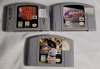Nintendo N64 Sports Games : Hockey , Baseball & Basketball - Untested