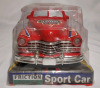 Classic Car Friction King High Speed Sports Car in Package , measures 11.5" long - 2