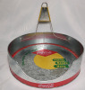 Coca-Cola Metal Outdoor Napkin Holder , measures 9.5" diameter - 2