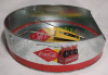 Coca-Cola Metal Outdoor Napkin Holder , measures 9.5" diameter - 3