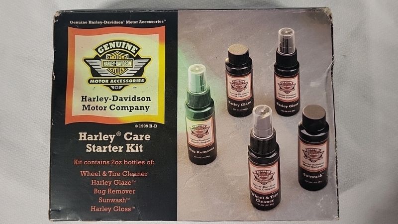 Vintage Harley Davidson Motorcycle Care Starter Kit
